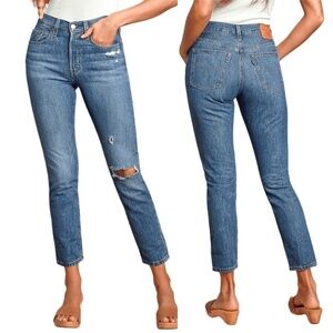 Levi’s Premium 501 Skinny in Sansome Street Wash Jeans